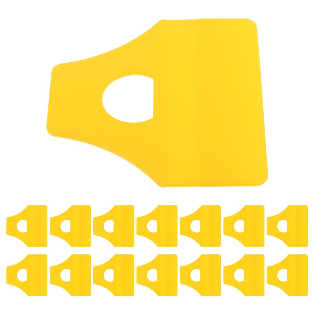 FUNOMOCYA Automotive Resin Tools Squeegee 15pcs Plastic Body Filler Spreaders Set for Car Decals Window Film Application