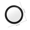 Alasum 1 Pair Car Blind Spot Mirror Auxiliary Rearview Side Mirror Wide Angle Convex Glass Adjustable for Vehicle Safety and Parking Assistance view 2