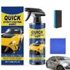 Car Coating Spray Quick Effect Coating Agent for Car, 3 in 1 High Protection Cared Detail Spray for Exteriors Care, Ceramic Wax for Cars Accessories, Portable Cars Wash Kit for Men Gift (1pcs) view 1