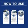 Car Coating Spray Quick Effect Coating Agent for Car, 3 in 1 High Protection Cared Detail Spray for Exteriors Care, Ceramic Wax for Cars Accessories, Portable Cars Wash Kit for Men Gift (1pcs) view 2