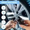 Abaodam 8pcs Black Lug Nut Covers Wheel Nut Cap Replacement Vehicle Accessory for Cars and Semi Trucks view 3