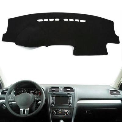 Car Dashboard Cover Mat for Golf 6 MK6 2009-2013 Sunshade Windshield Glare Non-Slip Dashboard Mat Pad Interior