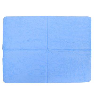 TOMETURE Car Drying Towel Ultra Absorbent Chamois Cloth for Vehicle Window Cleaning Reusable Blue Microfiber Car Cleaning Rag for Automotive Care