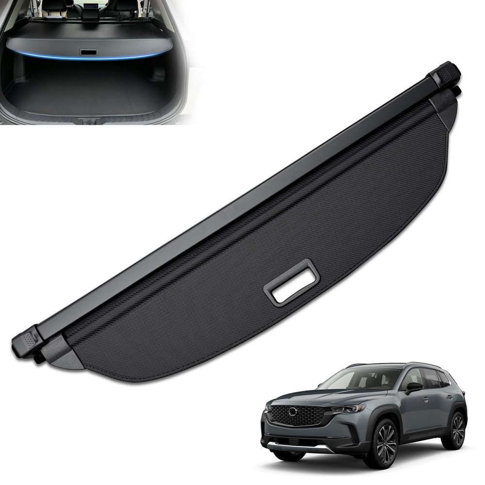 MIALUTY Cargo Cover for 2023-2026 Mazda CX-50 Retractable Trunk Cover