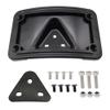 OXCANO 3148 Curved Laydown License Plate Mount Bracket Compatible with Harley Davidson 3 Hole Mount, 2002 2003 2004 2005 2006 2007 2008VTX1800R/S/T, 2003 2004 2005 2006 2007 2008 2009 VTX1300R/S/T view 1