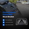 OXCANO 3148 Curved Laydown License Plate Mount Bracket Compatible with Harley Davidson 3 Hole Mount, 2002 2003 2004 2005 2006 2007 2008VTX1800R/S/T, 2003 2004 2005 2006 2007 2008 2009 VTX1300R/S/T view 2