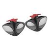 PAMINGONO 2pcs Car Blind Spot Mirrors with 360 Adjustable Rear View and Front Wheel Wide Angle for Vehicle Safety, Black Left and Right Side Auto Rearview Mirror Set for Cars and Suvs view 1