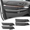 VKGUG Door Panel Cover Compatible with Ford Explorer 2016-2019 Black view 1