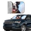 Lovely Boston Terrier Car Windshield Sun Shade Foldable Uv Ray Sun Visor Protector Sunshade Car Front Window Covers Car Accessories Keeps Your Vehicle Cool 55x30 Inch view 4