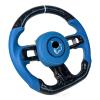 Black Carbon fiber steering wheel for Ford Mustang mustang 2012-2016 2017-2022 customized car sports view 3