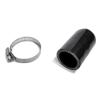 ID 1 1/4" (32mm) 4-Ply Reinforced Silicone Hose Cap Length 60mm Hose End Plug W/Clamp for Turbo Bypass Valve Vacuum Throttle Body Water Port Coolant Heater Core view 1