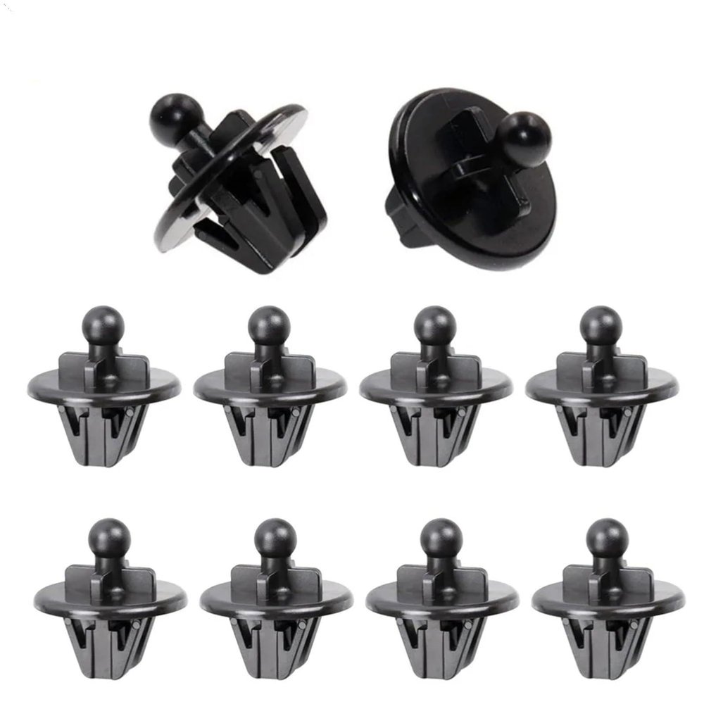 Car Body Trim Clips for Ford Fiesta 2001 Fusion 2001-2012, 10PCS Cargo Shelf Clips/1208271