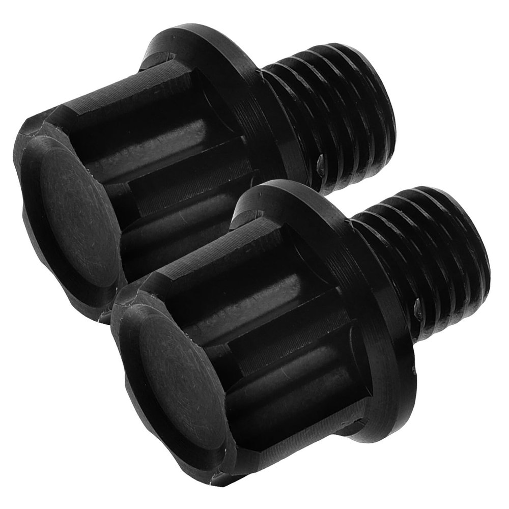 Kichvoe Motorcycle Mirror Mount Screws M10 Aluminum Alloy Reverse Rearview Mirror Adapter Bolts Set Installation Replacement