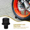 Kichvoe Motorcycle Mirror Mount Screws M10 Aluminum Alloy Reverse Rearview Mirror Adapter Bolts Set Installation Replacement view 3