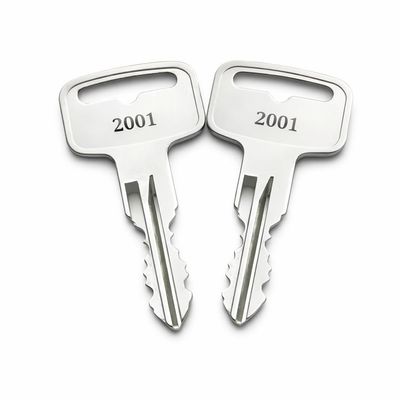 2-Pack 2198 Replacement Ignition Keys Compatible with Polaris ATV, Ranger, RZR and Snowmobile, Pre Cut to Code 2000-2199