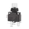 CEGQOXSH 1pc 88-15A Circuit Breaker Single Pole Push to Reset 32V 50VDC view 2
