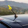 Yellow Forefinger Car Antenna Topper | Fun Hand Gesture Car Aerial Ball Ornament | Universal Fit Weather-Resistant Vehicle Roof Decoration for Easy Car Locating | EVA Foam Exterior Accessory view 4