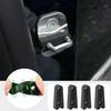 H-Quenby 4 Pcs Car Door Latch Guard Cover for Acura Integra 2023-2025, Silicone Reduction Door Lock Latch Guard Protective Cover Interior Accessories view 2