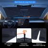 Funny Pickle Car Windshield Sunshade Umbrella Funny Pickle Sun Shade for Car Windshield Umbrella Upgraded Sunshades Blocks UV & Heat Front Window Shades for SUV Sedan Auto view 4