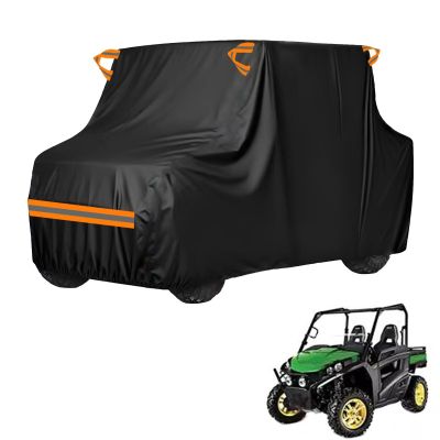 MotorCart Basics All-Season utv Cover Compatible with John Deere Gator RSX 860 2 SEAT,Protects Against rain,Snow,Wind,Frost,dustproof,Sun,Suitable for Both Indoor and Outdoor use