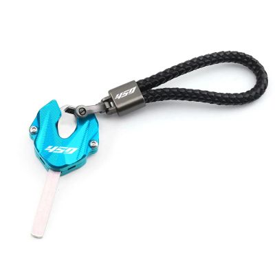 MIDNECMO Compatible with 675SR 675NK 675 SS SR-R 450SR 450MT 650MT 700MT 800MT 2024 2025 2026 Motorcycle Accessories Key Case Cover & Key Chain (Sky Blue, 675)
