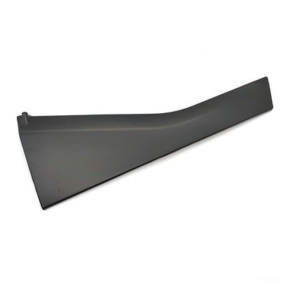 Left Rear Door Pillar Garnish for Honda Fit 2007-2008, Black ABS Plastic B Pillar Trim Cover, Exterior Moulding Replacement Part 72761-SAA-003