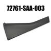 Left Rear Door Pillar Garnish for Honda Fit 2007-2008, Black ABS Plastic B Pillar Trim Cover, Exterior Moulding Replacement Part 72761-SAA-003 view 2