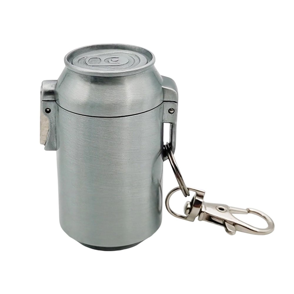 Portable Ashtray with C Clasp Windproof Lid for Travel Outdoor Use Easy Carry for Camping Car Use Travel Friendly