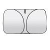 Custom Windscreen Sun Shade Compatible with LR Discovery SVX,Double Layer Structure,Sun Protection,Full Blackout,Heat Insulation and Cooling(Silver) view 1