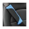 DBWDBC 2 Pack Seat Belt Shoulder Pads for Mercedes Benz E-Klasse A238 Cabrio 2018-2023, Carbon Fiber Texture Strap Cover Breathable Interior Protection Cushion Accessories Kit,Blue view 3