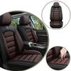 Cresater Car Seat Covers for Honda Prologue 2006-2026,2PCS/Black&Coffee view 2