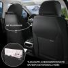 Cresater Car Seat Covers for Honda Prologue 2006-2026,2PCS/Black&Coffee view 3