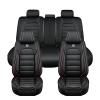Car Seat Covers for Honda Clarity Plug-In Hybrid 2018-2021,5PCS/Black&Red view 1