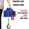 PPOIUYK Electric Hoist Winch, 1100 lb Capacity, Wireless Remote Control, 1500W Power, 25ft Lifting Height for Construction and Warehouse Use view 4