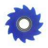 ROMISBABA Motorcycle Chain Guide Tensioner Roller Pulley 10mm Blue for Dirt Pit Mini Bikes Motorized Bike Transmission Adjustment view 1