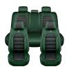 Cresater Car Seat Covers for Jeep Wrangler 1987-2026,5PCS/Black&Green view 1