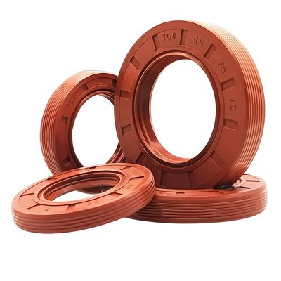 10 Pcs FKM Skeleton Oil Seal TC/TG4, 8mm x 21mm x 6mm High Temperature Fluorine Rubber Shaft Seal for Industrial Hydraulic Pump, Gearbox, Automotive Transmission