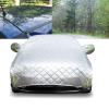 Hail Protector Car Cover for Toyota Camry 2018-2024, Outdoor Anti-Hail Waterproof Automatic Half Car Covers All Weather Snow Dust Sun with Reflective Strips(Silver) xh319 view 1