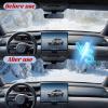 Hail Protector Car Cover for Toyota Camry 2018-2024, Outdoor Anti-Hail Waterproof Automatic Half Car Covers All Weather Snow Dust Sun with Reflective Strips(Silver) xh319 view 3