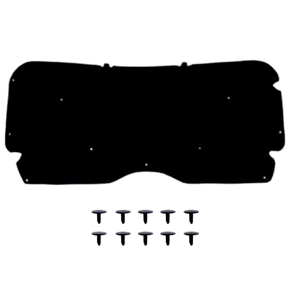 Engine Hood Insulation Pad Soundproof & Heat Insulation Cotton Mat-Without Aluminum foil-for Honda CRV 2002-2005