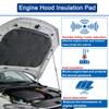 Engine Hood Insulation Pad Soundproof & Heat Insulation Cotton Mat-Without Aluminum foil-for Honda CRV 2002-2005 view 4