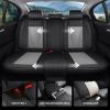 Car Seat Covers Full Set Fit For Hyundai Genesis 2009-2016 ,Black&Gray view 4