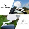 UKCOCO 2pcs Universal Adjustable Rearview Auxiliary Blind Spot Mirrors with Wide Angle Glass and Plastic, 360-degree Car Front and Rear Wheel Blind Zone for Enhanced Driving Safety view 3