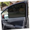 SHINYPASING Car Side Window Sun Shade Stickers 30x40cm Pair, Electrostatic Privacy Curtains for SUV and Van, UV Protection Window Screens for Camping and Travel view 4