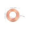 HOOTNEE Car Brake Tube 7.5m Copper Coated Automotive Brake Line Replacement Tubing 0.5cm Outer Diameter Repair view 2