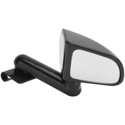 GOOHOCHY Rotatable 360 Plastic and Glass Blind Spot Rear View Mirror Car Side Mirror Left Side Black for Vehicle Safety