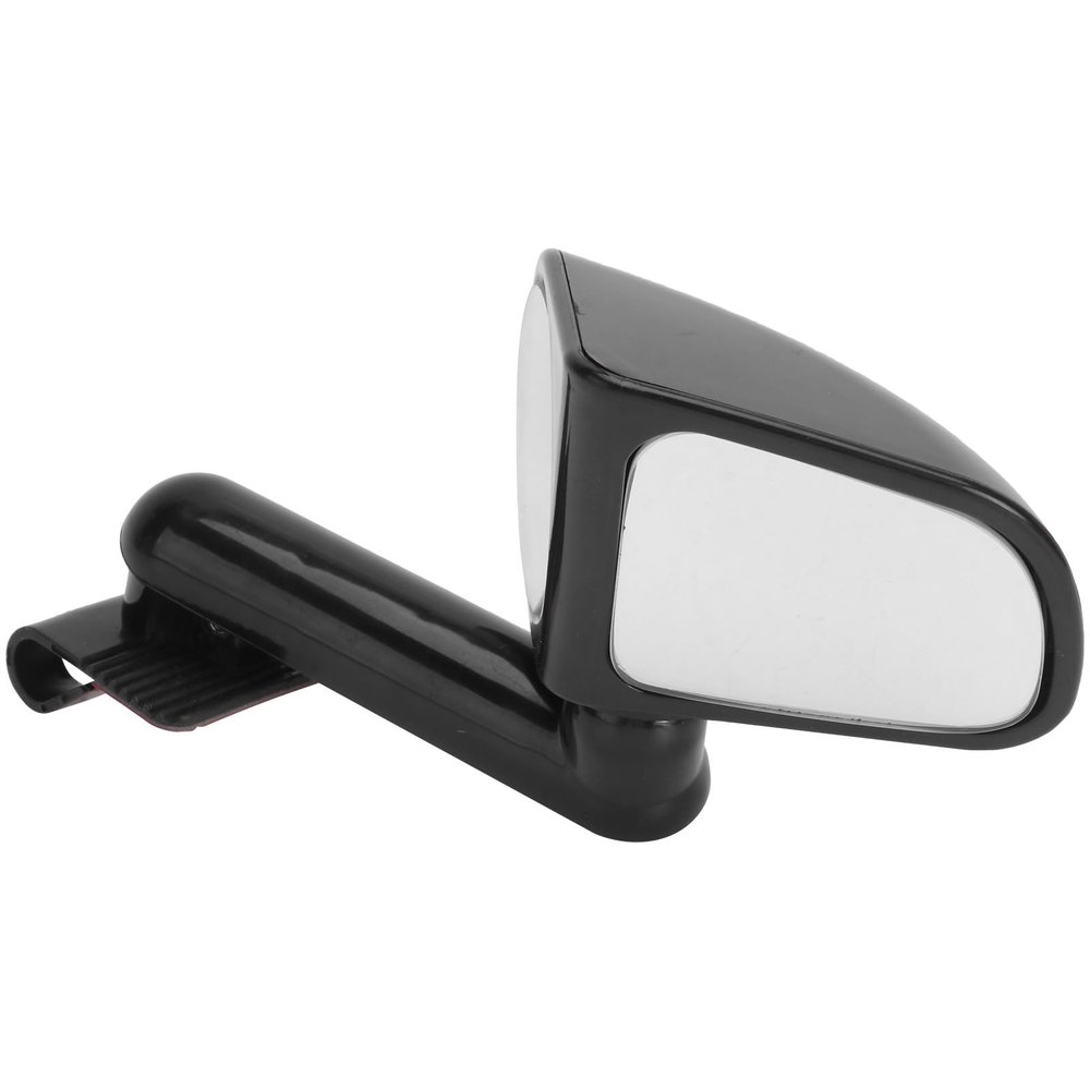 GOOHOCHY Rotatable 360 Plastic and Glass Blind Spot Rear View Mirror Car Side Mirror Left Side Black for Vehicle Safety
