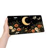 Moon Butterfly Front License Plate for Women Wildflowers Night Flowers Stars Car Vanity Plates Decorative Aluminum Metal Cute Novelty License Plate 6x12 Inch (4 Holes) view 4
