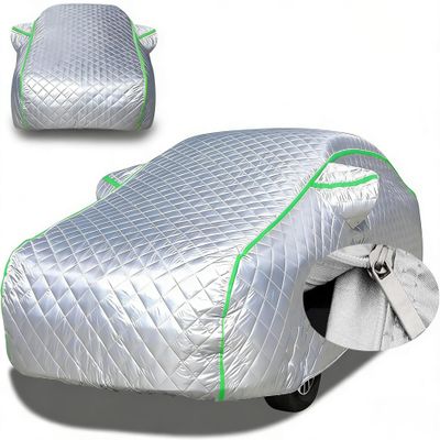 Hail Protector Car Cover for 2019-2025 Cadillac CT5/CT5-V Sedan,Anti-Hail Car Cover,Thickened Cotton,Waterproof,Rainproof,Snowproof,Zipper,Reflective Strips kyyzga,(205.874.458 inch)