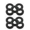 10pcs Skeleton Oil Seal 22x35x7mm /22x35x10/22x38x7/22x40x12/24x40x10/24x45x8mm TC Type NBR Black Radial Shaft Seal Ring Gasket(22x47x7mm) view 1